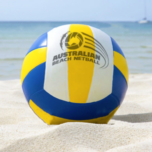 Australian Beach Netball ball logo